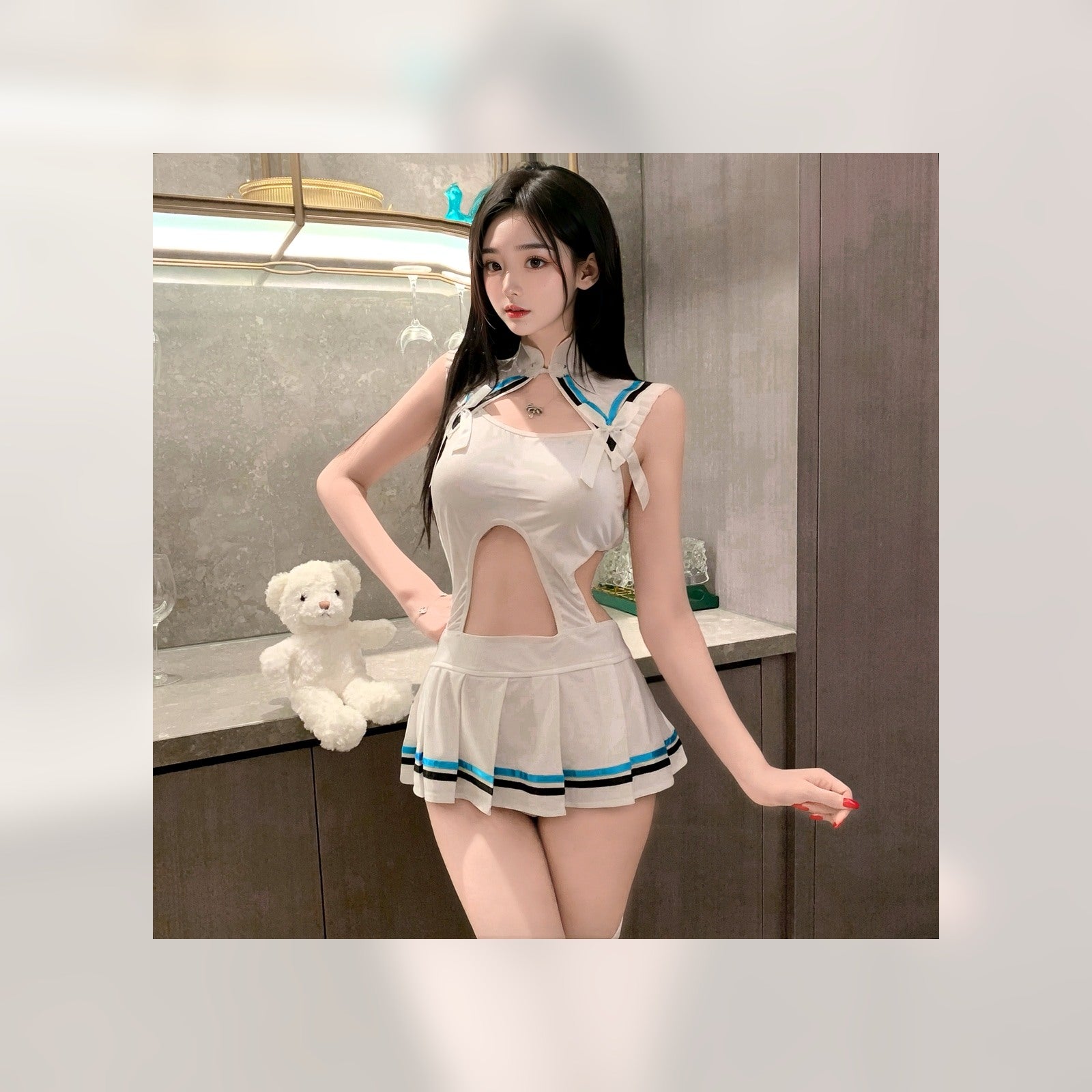 Mioruna ロマンティックセレクトランジェリーセット 写真 1