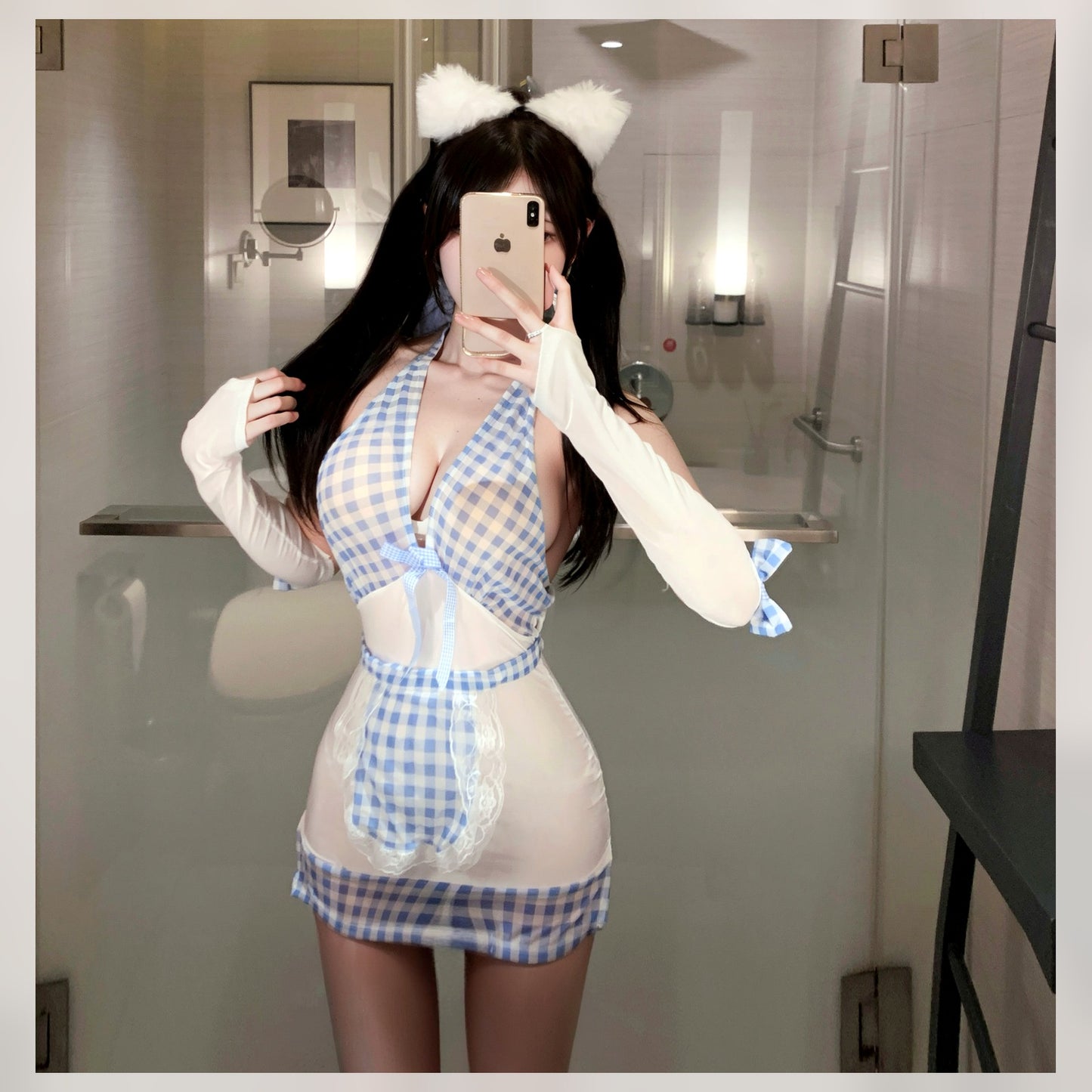 Mioruna チュールセレクトランジェリーセット 写真 4